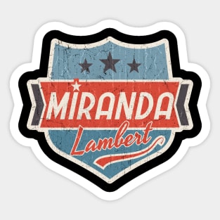 Miranda Lambert vintage Sticker